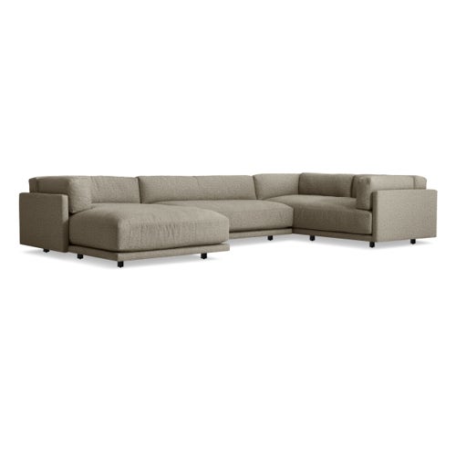 Sunday L Sectional Sofa with Chaise view 2