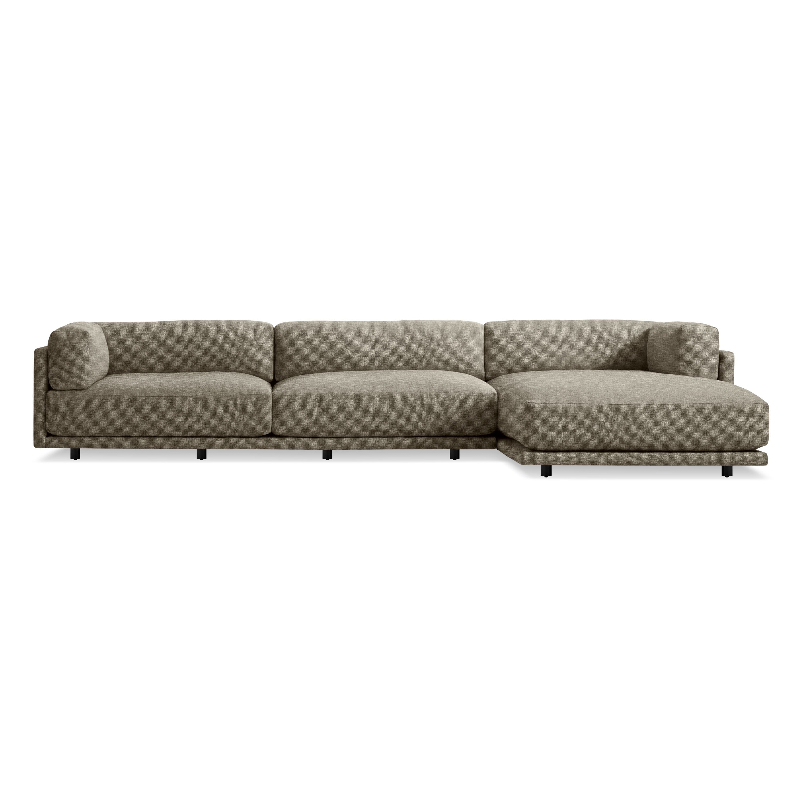 Sunday Sofa With Right Chaise Blu Dot