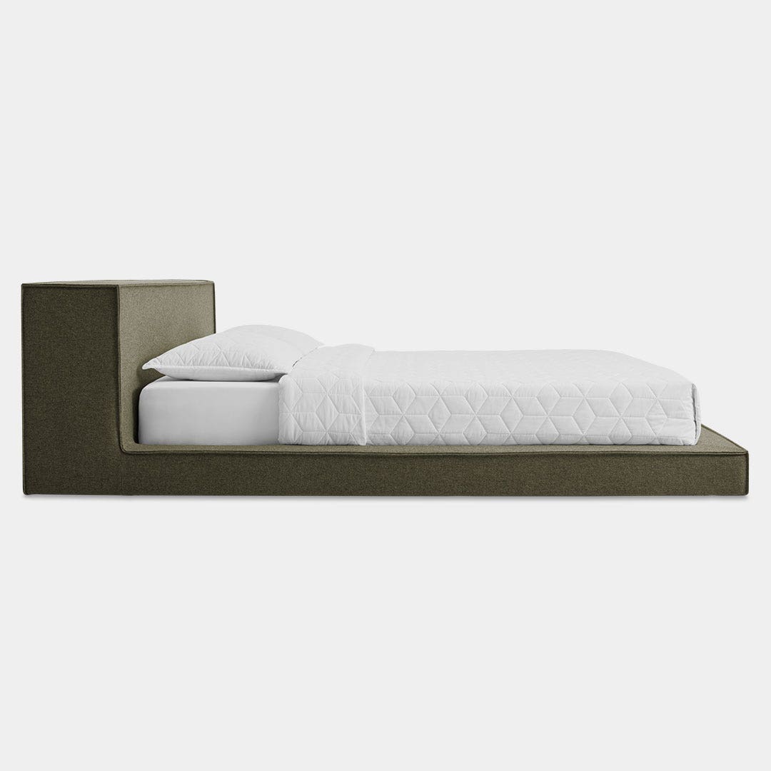 Bedroom. Vesper olive dodu bed