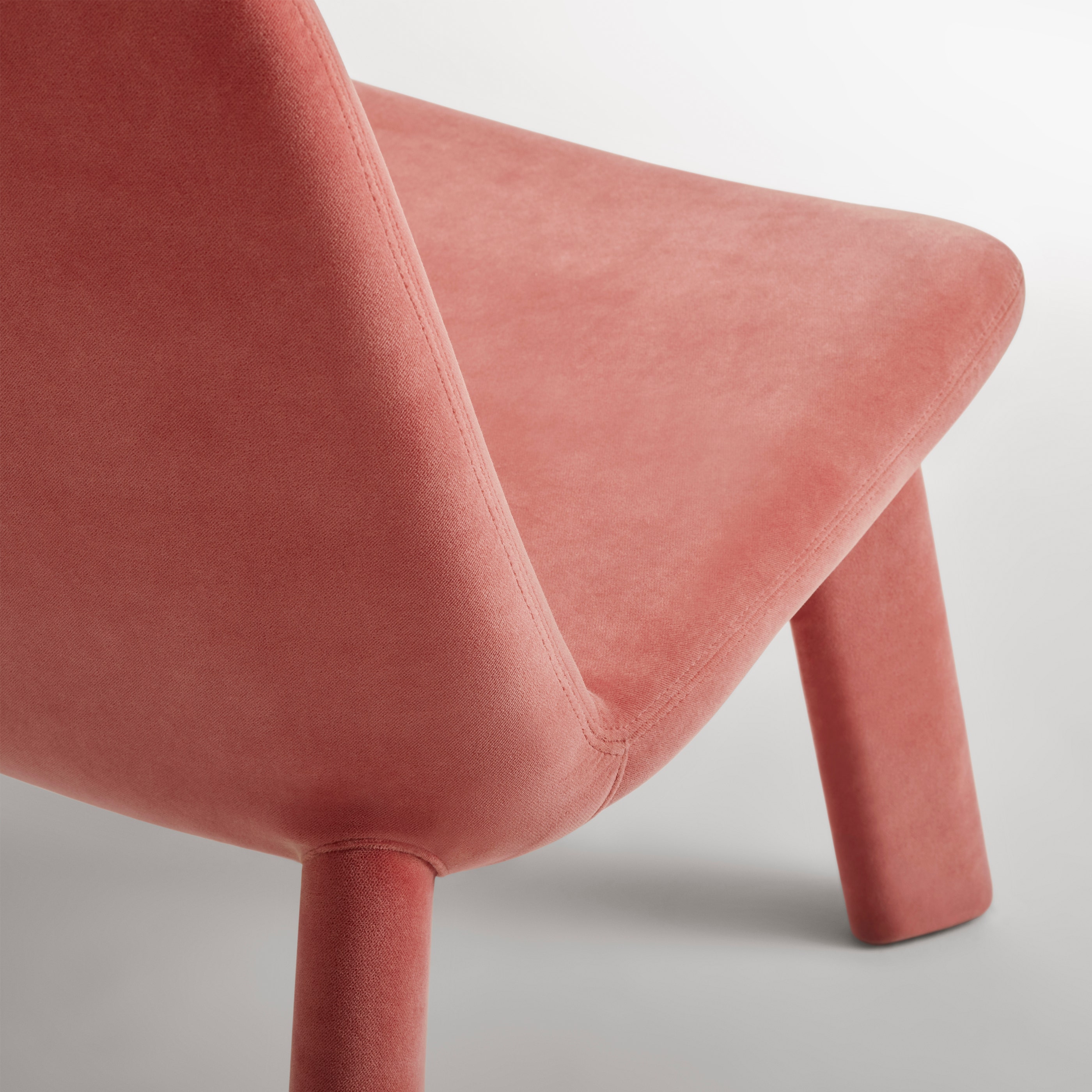 Hover image of Neat Velvet Lounge Chair