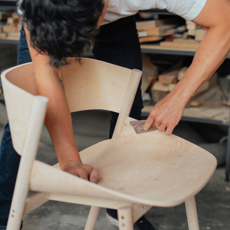 Check out the design story of the Port Dining Chair