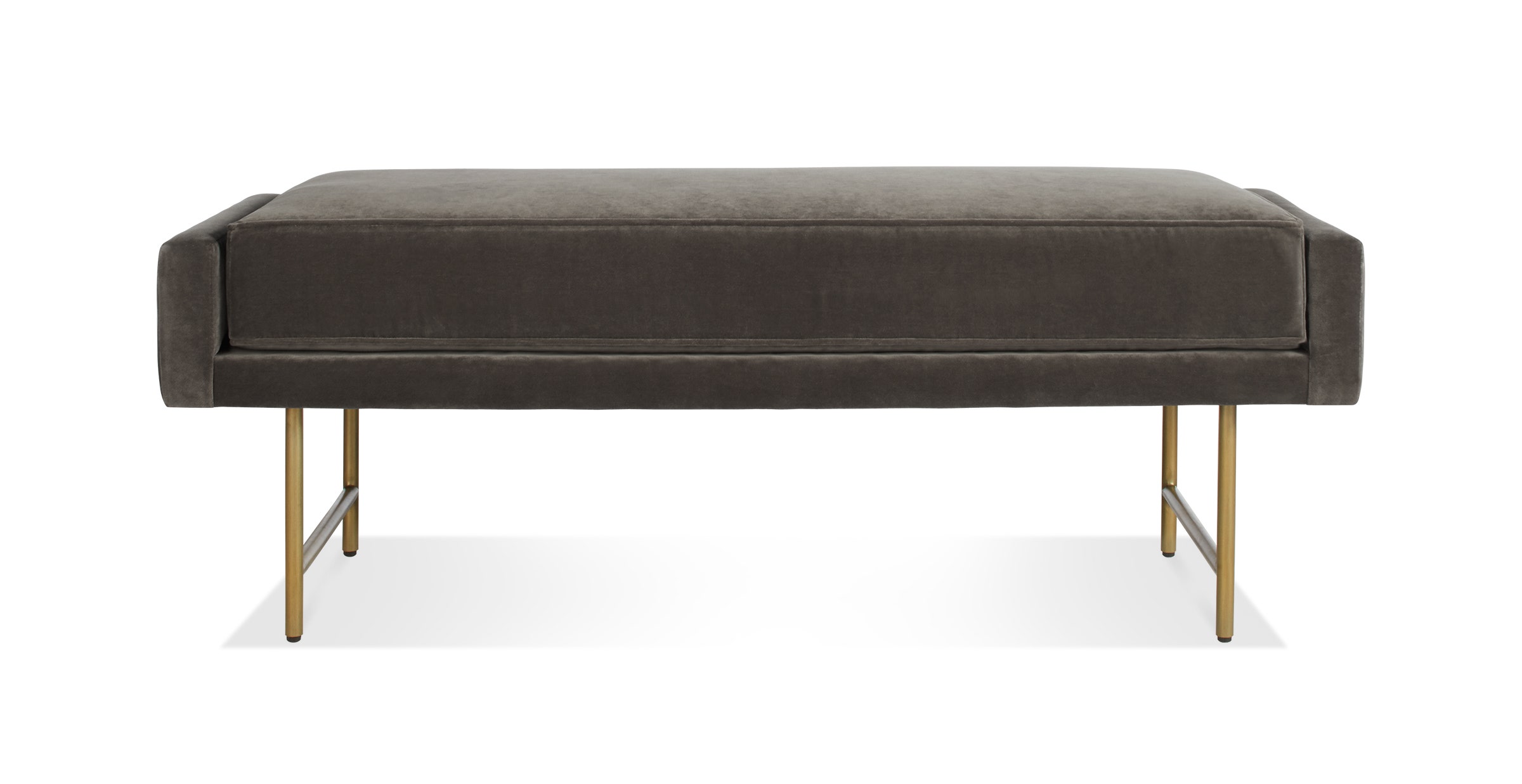 Bank Mink Velvet Bench