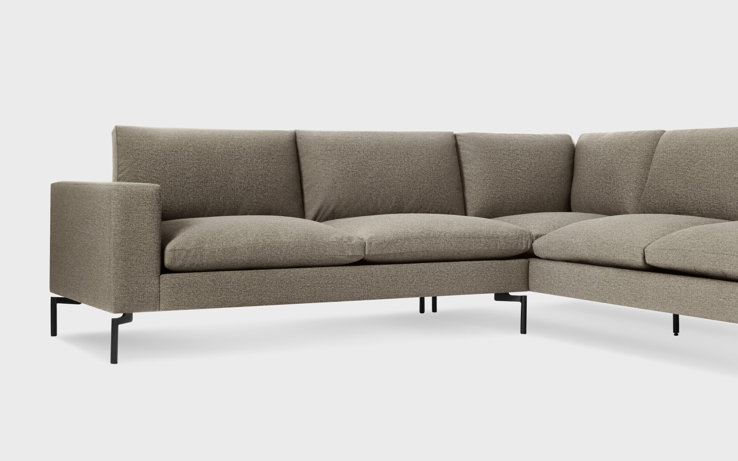 New Standard Right Sectional Sofa - Small