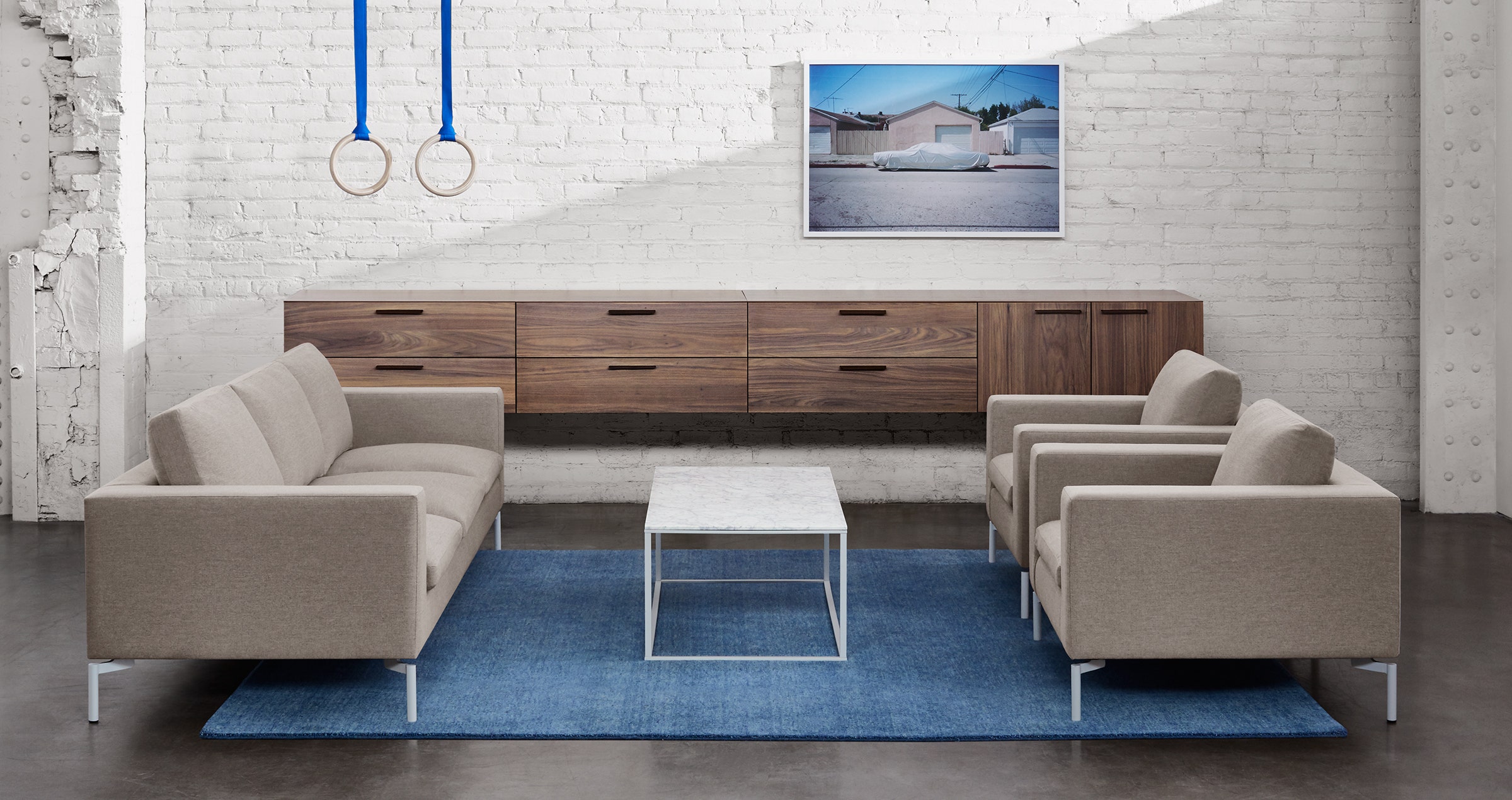 Shale 4 Drawer Wall-Mounted Cabinet